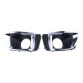 2pcs Front Driver And Passenger Side Fog Light Cover For Subaru Forester 2014-2018