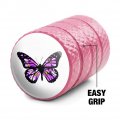 Butterfly With Flowers Tire Rim Wheel Aluminum Valve Stem Caps