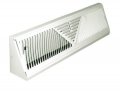 Truaire 18 In Steel Brown Baseboard Diffuser Supply 
