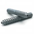 Zinc Plated Steel Hanger Bolts 3 8 -16 Machine Thread With Lag Screw Threading X 4 Qty 25 