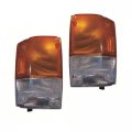 Parking Signal Light Assembly Pair For Gmc W3500 W4500 W5500hd 1995 2006 Driver And Passenger Side Replaces Iz2520109 Iz2521109 