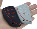Silicone Rubber Key Fob Case Cover Protector For Chevrolet Silverado 1500 2500 Equinox Rs And Gmc Sierra Buick Envision 2021