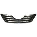 Perfect Fit Group T070157 Camry Grille Abs Plastic Chr Shll Ptd-blk Insrt Usa Japan Built Xle Model 
