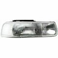 Gm2503187 Passenger Side Headlight Assembly For Suburban Tahoe Clear Lens Halogen Car Light 
