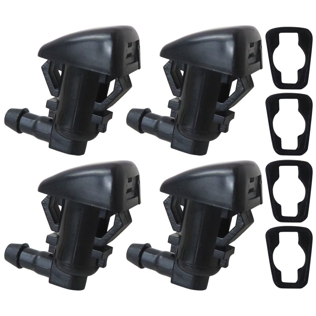 Jeep Grand Cherokee Wk Wk2 Wl 2005-2023 All Models Windshield Washer Nozzle 2-pack For Base L-aredo L-imited O-verland S-ummit