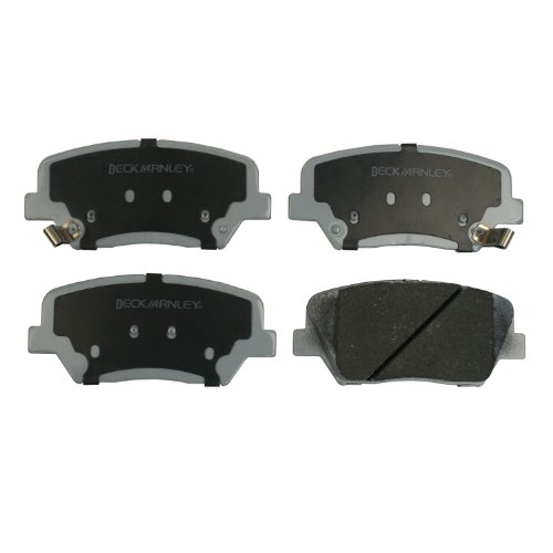 Premium Asm Brake Pad 085-1931 Rear Ceramic Disc Pads For Car Precision Cut Edges With Bonded Shims To Reduce Noise