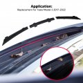 Front Trunk Hood Rubber Water Retaining Strip Black Weather Protector Guard For Model 3 2017a 2022