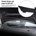 Front Trunk Hood Rubber Water Retaining Strip Black Weather Protector Guard For Model 3 2017a 2022