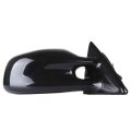 Black Driver Side And Passenger View Mirror Smooth With Power Adjustment Non-folding Non-heated Compatible For 1999-2003