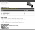 Liftgate Lock Actuator Compatible With 2011-2019 Toyota Sienna