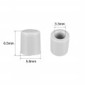 Uxcell 20pcs Tactile Push Button Switch Caps 3 3mm Hole Dia For 6x6mm Micro Grey
