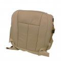 2007 2008 2009 For Ford Expedition Eddie Bauer Driver Bottom Leather Seat Cover Tan 