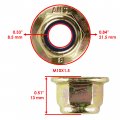 Caltric Rear Bearing Carrier Lower Bolt And Nut For Polaris Sportsman 850 Hl 2016 2017 2018 2019 2020 2021 2022