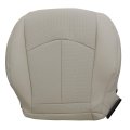 Tan With Perforated Insert Passenger Bottom Replacement Microfiber Leather Seat Cover For Mercedes Benz E63 E280 E300 E320 E350 
