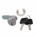 A Metallic Hex Nut 0 94inch Head Dia Closet Mailbox Cam Lock W Key 