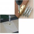 Hifrom Door Drill Bit Set With Automatic Center Punch Doors Self Centering Hinge Tapper Core Hole Puncher Woodworking Tools 5