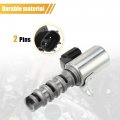 X Autohaux 2 Pcs Engine Variable Valve Timing Solenoid No 23796-jk20b For Nissan Gt-r 2016-2023