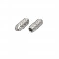 Uxcell M3x8mm 304 Stainless Steel Spring Hex Socket Ball Point Grub Set Screws 10pcs