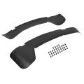 Hecasa Rear Bed Inner Fender Liner For 2017-2023 Ford F350 F450 Super Duty Dually Drw Flare Splash Shield Wheelhouse Driver 