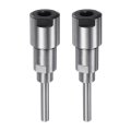 2pcs Router Collet Extension Rod Converter Adapter 6mm To For Cnc Engraving Machine Woodworking Milling Bit 