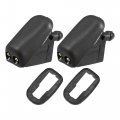 Acropix Front Windshield Wiper Washer Nozzle Spray Jet For Mini Cooper Hatchback And S R50 R53 Pack Of 2 Black