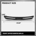 Front Upper Bumper Grille With Chrome Molding For Ford Escape 2013 2014 2015 2016 Cj5z8200dd Fo1200541 Cj5z-8200-dd Black