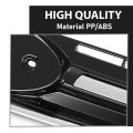 Front Upper Bumper Grille With Chrome Molding For Ford Escape 2013 2014 2015 2016 Cj5z8200dd Fo1200541 Cj5z-8200-dd Black