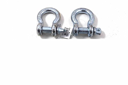 2 Pack 5 8 Bow Shackle Clevis Screw Pins Anchor Rope Cable Chain Rigging