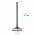 Caltric Intake And Exhaust Valve Compatible With Honda Crf150f 2003 2004 2005 14711-kbb-900 14721-kbb-900