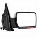 Aintier Towing Mirror Compatible With 2004-2014 Ford For F150 Tow Power Heated Turn Signal Width Auxiliary Parallel Light 