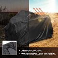 Kemimoto Atv Cover Universal Four Wheeler Waterproof Compatible With Polaris Sportsman 450 570 Fourtrax Can-am Kawasaki Yamaha