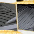Sautvs Tpe Floor Mats For Polaris Rzr Xp 4 1000 20 Front And Rear Row Liners All Weather Protection Slush 4 2024 Accessories