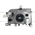 Headlight Without Halogen Bulbs Warm White Passenger Side Fit 1995-2010 Nissan Ud1400