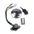 Jdmspeed New Ignition Switch Fuel Gas Cap Helmet Seat Lock Key Set Replacement For Honda Rebel 250 Cmx250