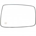 Ram 1500 2500 2011-2018 Mirror Glass Passenger Side Heated W Backing Plate All Cab Types Convex Type Replacement For 68050298aa 