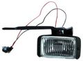 Left Fog Light Assembly For 1988 To 1997 Chevrolet Gmc Ck Driver Side Led Lamp With Clear Lens And Black Finish Part Number 
