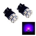 Pa Led 2x Purple 3157 3156 13 5050 Smd Car Light Brake Turn Bulb W21w 580 12v 