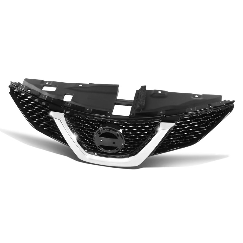 Non Adaptive Cruise Control Ni1200288 Factory Style Front Bumper Grill Grille Assembly With Chrome Moulding For Nissan Rogue