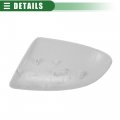 Motoforti Right Side Mirror Cover Cap Rearview For Mazda 2 Demio 2007-2014 Abs Gs1e691n1a23 Gs1e-69-1n7a-87 69-1n7a White
