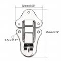 Uxcell Box Latch 95mm X 52mm Metal Suitcase Chest Hasp Catch W Screws 1 Set