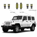 7pcs Wrangler Interior Led Light For Jeep Jk 2007 2008 2009 2010 2011 2012 2013 2014 2015 2016 2017 2018 2-door 4-door Super