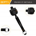 Ocpty New 2-piece Fit For 2001-2007 Toyota Sequoia 2000-2006 Tundra All Models 2 Driver Passenger Side Inner Tie Rod Ends