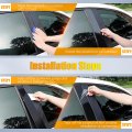 Ocpty Black Pillar Posts B Replaces For 2004-2010d F-150 2011d 2012d 2013 For Ford 2014 For For 4pcs Door Trim Kiy Black Pillar