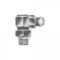 Lubrimatic 11-305 Grease Fittings 6mm 1 0 Metric 90 Degree Angle Pack Of 5 
