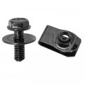 Beler 10pcs Body Bolts Fastener U-nut Clips M6 Engine Cover Undertray Splash Shield Guard