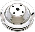 Trans-dapt 9605 Chrome 2-groove Water Pump Pulley 