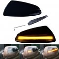 Astradepot 2x Side Mirror Marker Lights Dynamic Led Turn Signals Indicator Smoke Lens Compatible With Mercedes Benz C Class