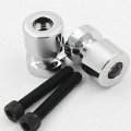 Smt-chrome Swingarm Spools Compatible With Suzuki Gsx R 1000 750 Gsf1250sf900 R Sv650 Tl1000r B01m6z56wp