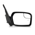 Ford Fusion 2011 2012 Door Mirror Passenger Side Power Textured W Heated Glass Puddle Light With Blind Spot Replacement For 