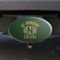 St Norbert College Green Knights Logo Oval Tow Trailer Hitch Cover Plug Insert